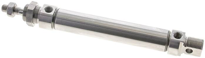 Airtec ZD 25/100 ES-V 25mm Bore x 100mm Stroke ISO 6432 Pneumatic Cylinder
