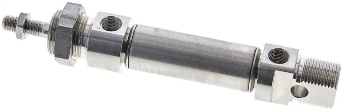 Airtec ZDM 20/25 ES 20mm Bore x 25mm Stroke ISO 6432 Pneumatic Cylinder