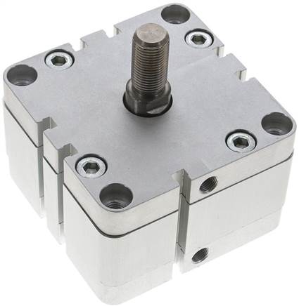 Airtec | NXE 80/10-AG | 80mm Bore x 10mm Stroke | Pneumatic Cylinder