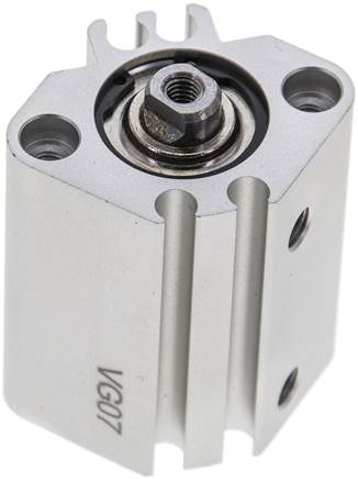 EMC | SQN 16/10 SZ | 16mm Bore x 10mm Stroke | Compact | Pneumatic Cylinder