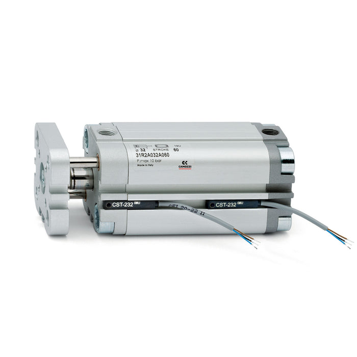 Camozzi 31R2A025A120 ISO 21287 Compact Pneumatic Cylinder - 25mm x 120mm