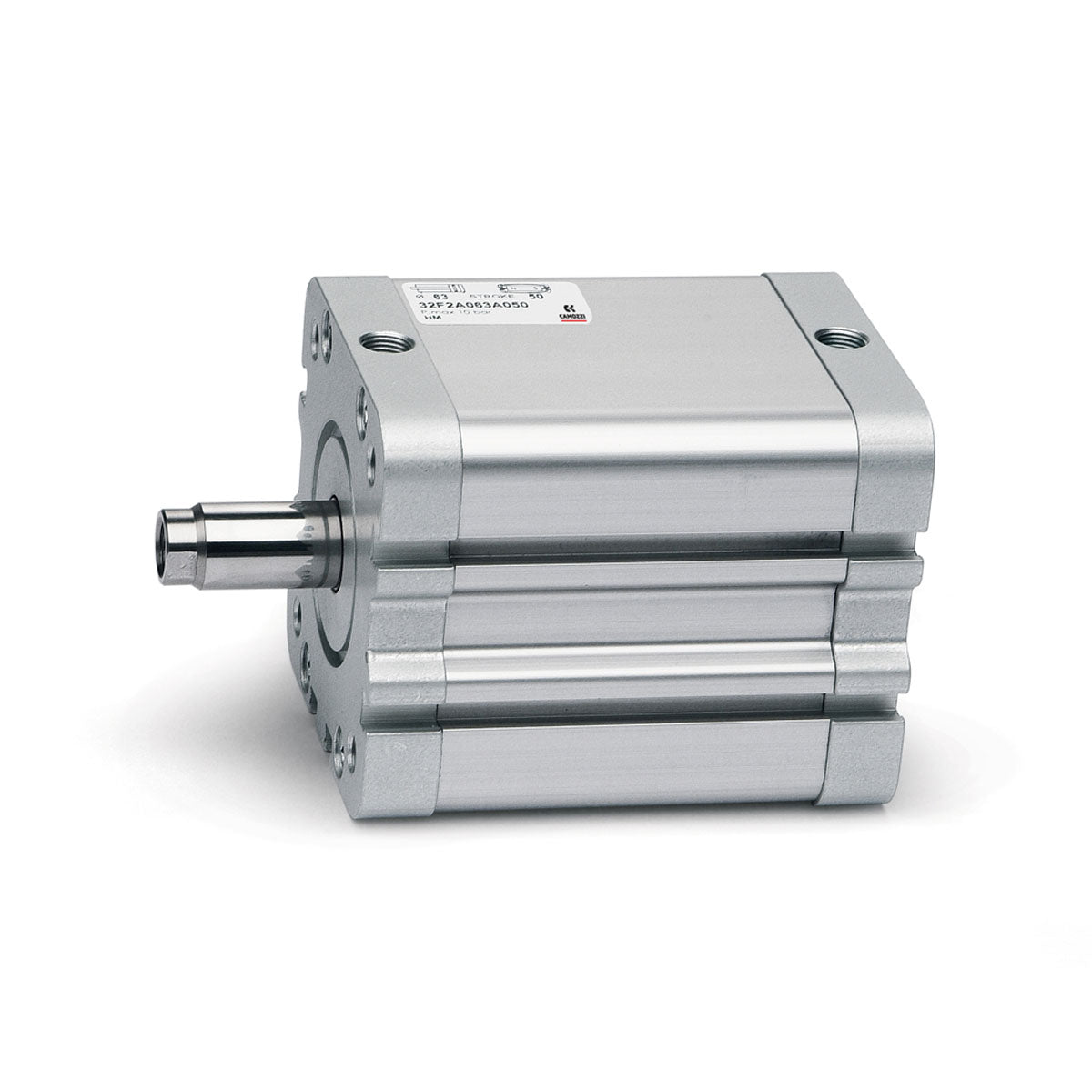 Camozzi | 32F2A080A005 | 80mm Bore x 5mm Stroke | ISO 21287 | Pneumatic Cylinder