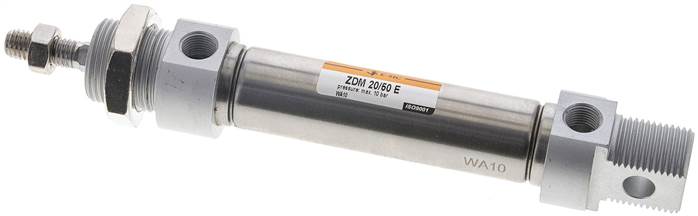 EMC ZDM 20/50 E 20mm bore x 50mm stroke ISO 6432 pneumatic cylinder