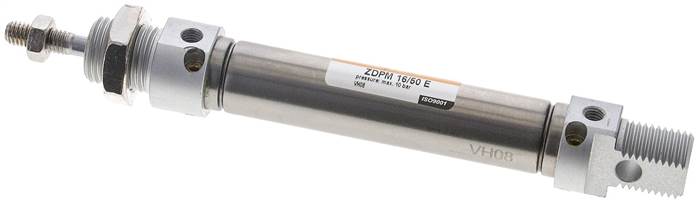 EMC | ZDPM 16/50 E | 16mm Bore x 50mm Stroke | ISO 6432 | Pneumatic Cylinder