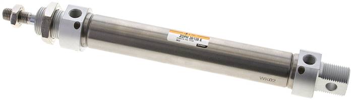 EMC | ZDPM 25/125 E | 25mm Bore x 125mm Stroke | ISO 6432 | Pneumatic Cylinder