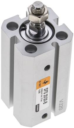 EMC | SFS 20/30-B | 20mm Bore x 30mm Stroke | ISO 21287 | Pneumatic Cylinder