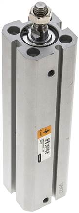 EMC SFS 20/100-B 20mm bore x 100mm stroke ISO 21287 compact pneumatic cylinder