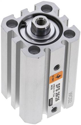 EMC | SFS 25/25 | 25mm Bore x 25mm Stroke | ISO 21287 | Pneumatic Cylinder