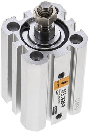 EMC | SFS 25/20-B | 25mm Bore x 20mm Stroke | ISO 21287 | Pneumatic Cylinder