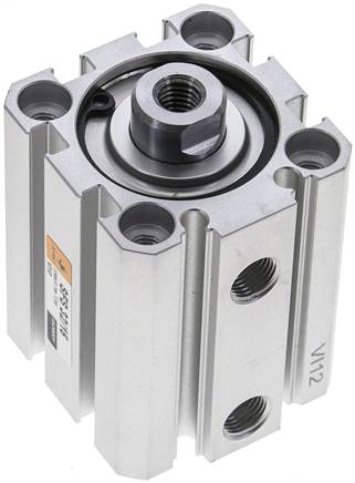 EMC SFS 32/15 32mm bore x 15mm stroke ISO 21287 compact pneumatic cylinder