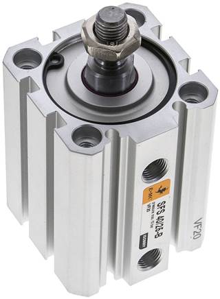 EMC | SFS 40/25-B | 40mm Bore x 25mm Stroke | ISO 21287 | Pneumatic Cylinder