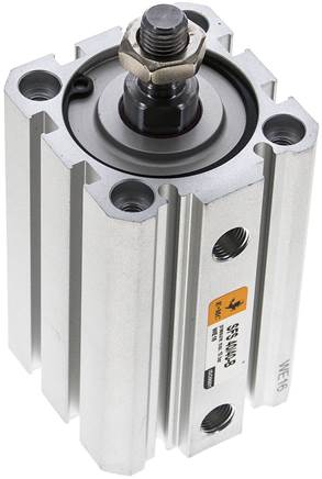 EMC SFS 40/40-B 40mm bore x 40mm stroke ISO 21287 compact pneumatic cylinder
