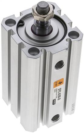 EMC SFS 40/50-B 40mm bore x 50mm stroke ISO 21287 compact pneumatic cylinder