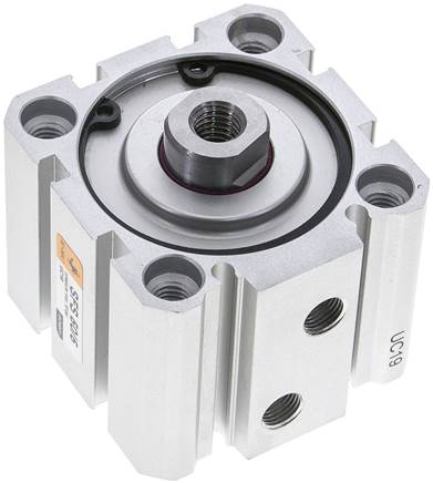 EMC SFS 50/5 50mm bore x 5mm stroke ISO 21287 compact pneumatic cylinder