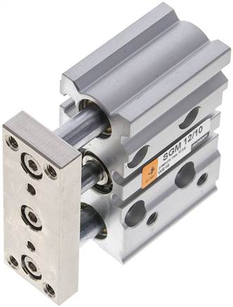 EMC | SGM 12/10 | 12mm Bore x 10mm Stroke | Guided | Pneumatic Cylinder
