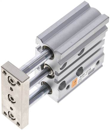 EMC | SGM 12/25 | 12mm Bore x 25mm Stroke | Guided | Pneumatic Cylinder
