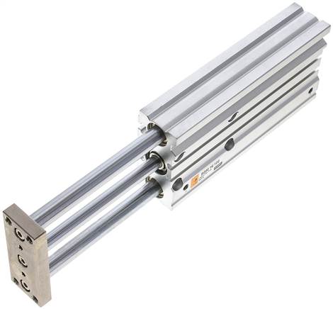 EMC SGM 16/100 16mm bore x 100mm stroke guided pneumatic cylinder