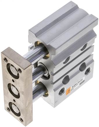 EMC | SGM 20/20 | 20mm Bore x 20mm Stroke | Guided | Pneumatic Cylinder