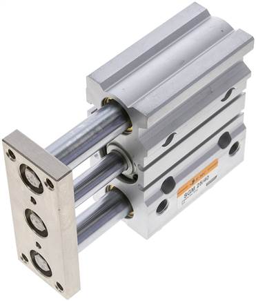 EMC | SGM 25/40 | 25mm Bore x 40mm Stroke | Guided | Pneumatic Cylinder