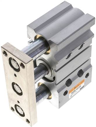 EMC | SGM 40/25 | 40mm Bore x 25mm Stroke | Guided | Pneumatic Cylinder