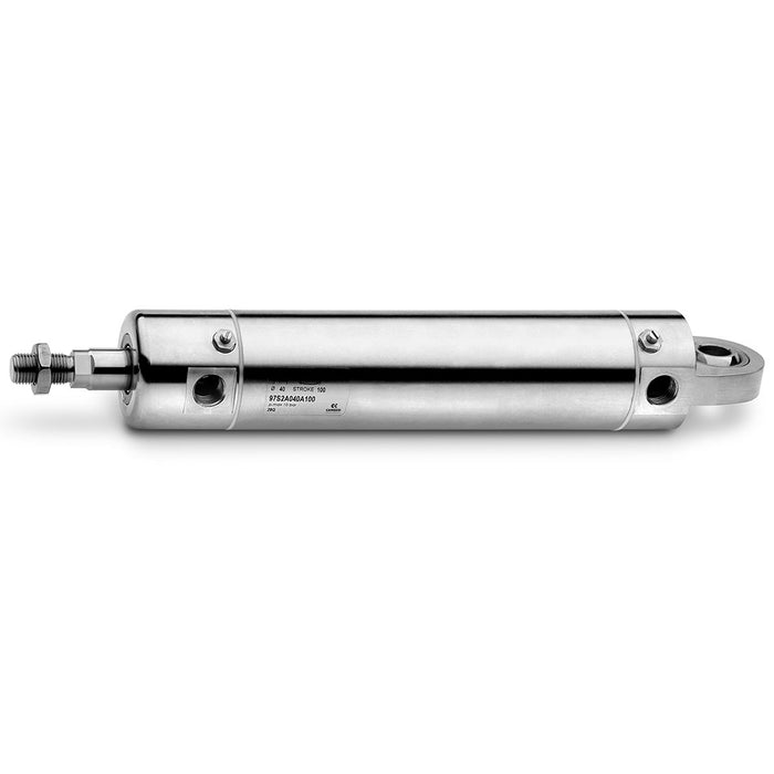 Camozzi 97S2A032A0025 ISO 15552 Pneumatic Cylinder - 32mm x 25mm