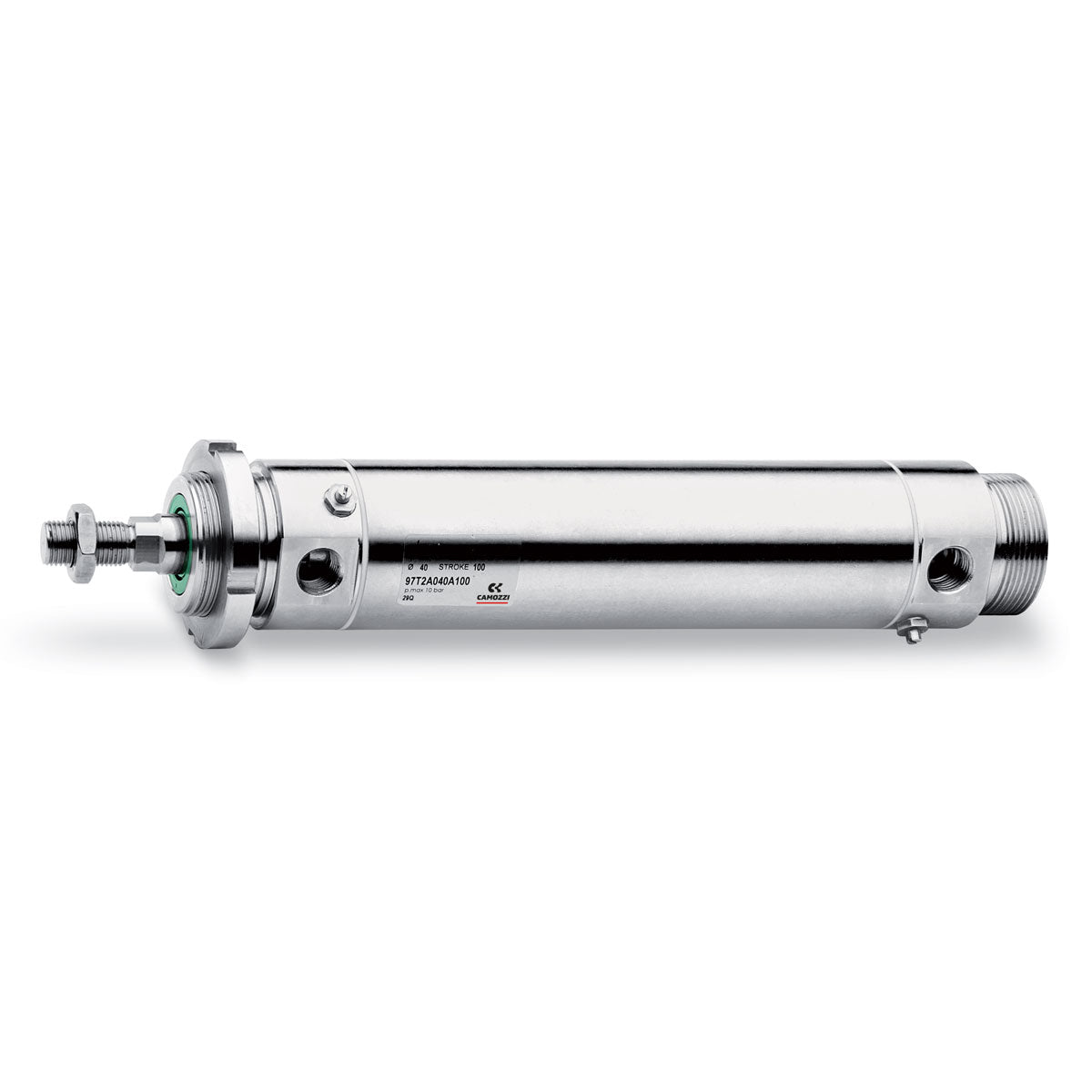 Camozzi | 97T2A032A0160 | 32mm Bore x 160mm Stroke | ISO 15552 | Pneumatic Cylinder