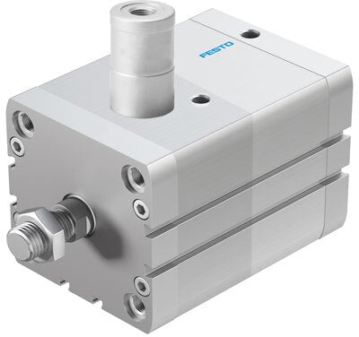Festo | ADN-100-200-KP-A-P-A | 100mm Bore x 200mm Stroke | ISO 21287 | Compact Pneumatic Cylinder