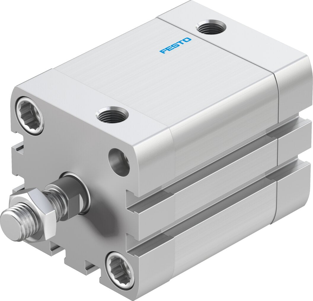 Festo | ADN-40-35-A-PPS-A | 40mm Bore x 35mm Stroke | ISO 21287 | Compact Pneumatic Cylinder