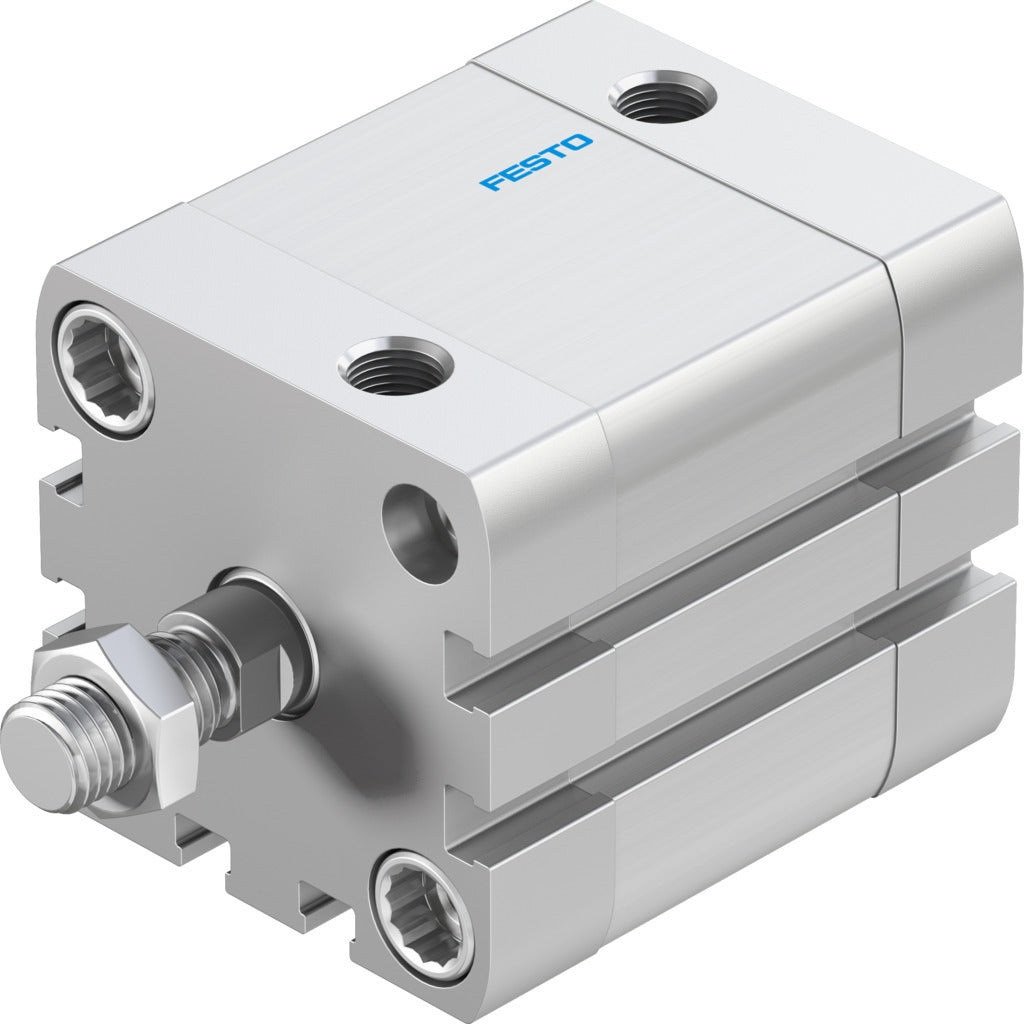 Festo | ADN-40-60-A-P-A-R8 | 40mm Bore x 60mm Stroke | ISO 21287 | Compact Pneumatic Cylinder