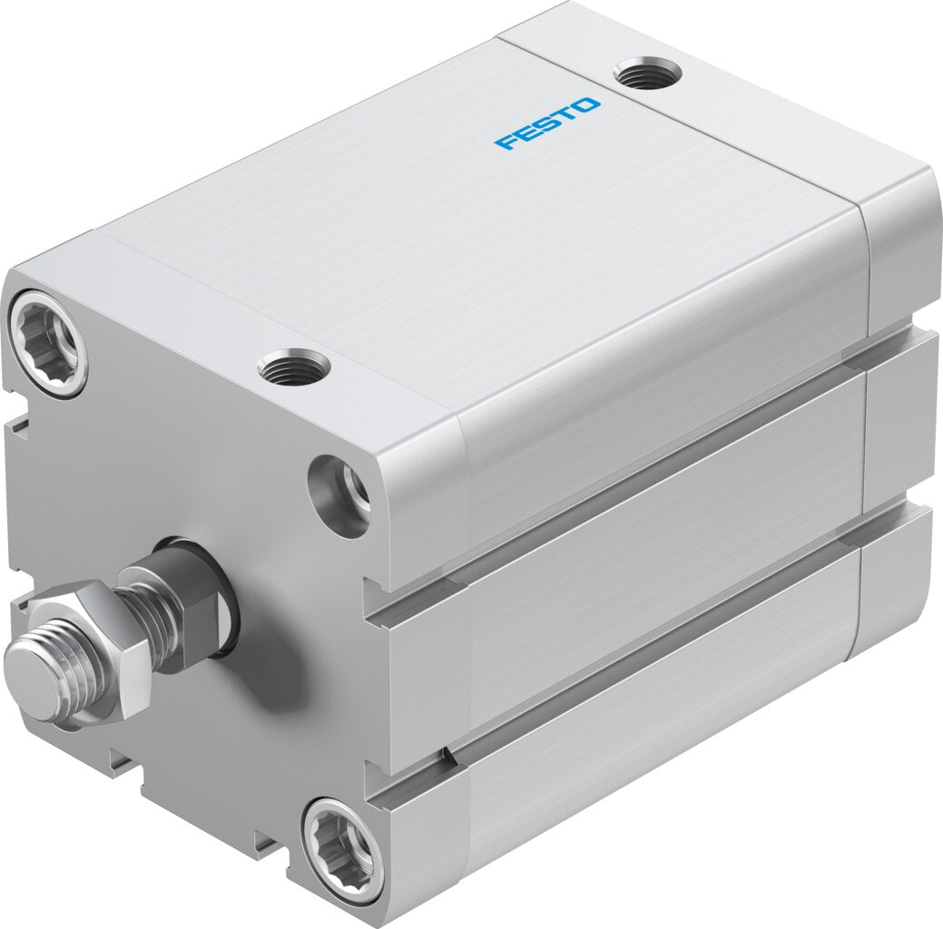 Festo | ADN-63-70-A-P-A | 63mm Bore x 70mm Stroke | ISO 21287 | Compact Pneumatic Cylinder