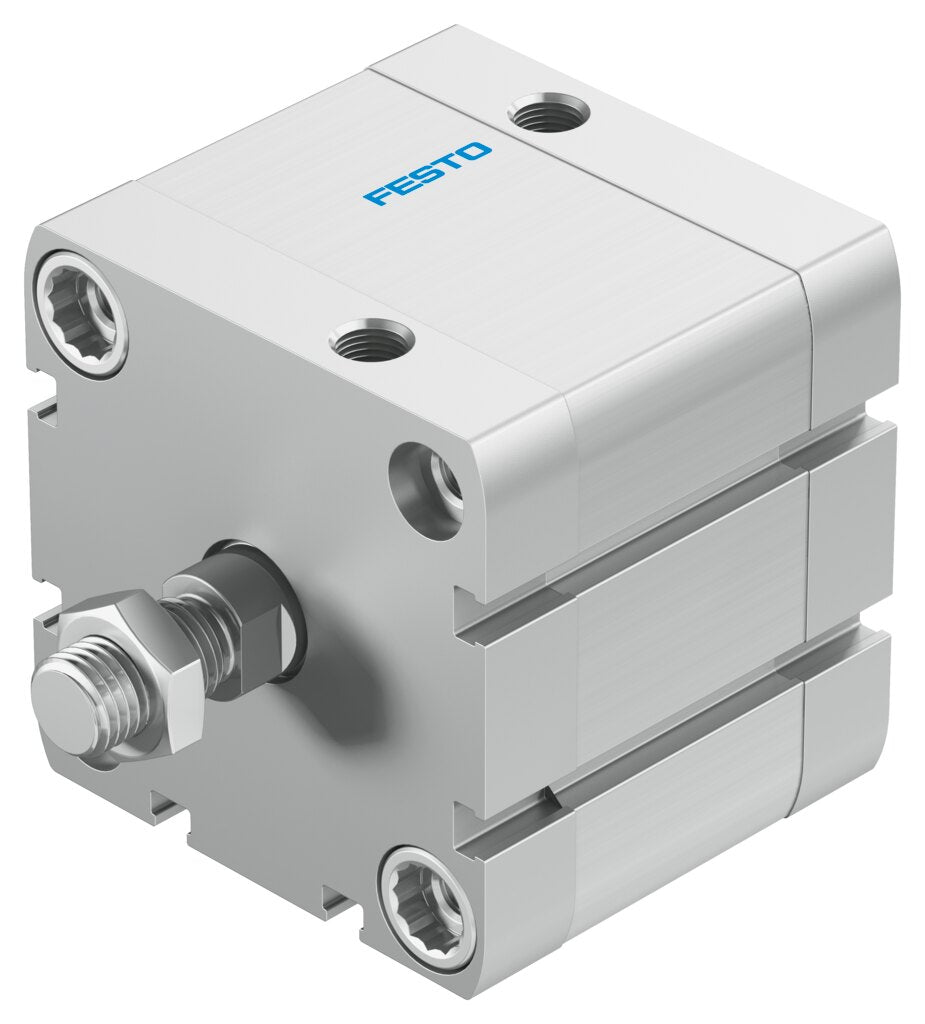 Festo | ADN-63-90-A-PPS-A | 63mm Bore x 90mm Stroke | ISO 21287 | Compact Pneumatic Cylinder
