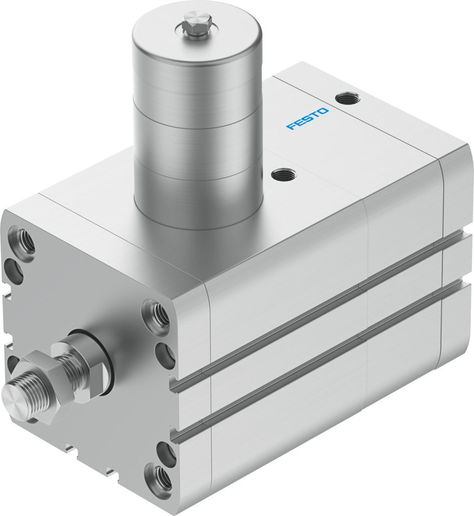 Festo | ADN-80-160-KP-A-P-A | 80mm Bore x 160mm Stroke | ISO 21287 | Compact Pneumatic Cylinder