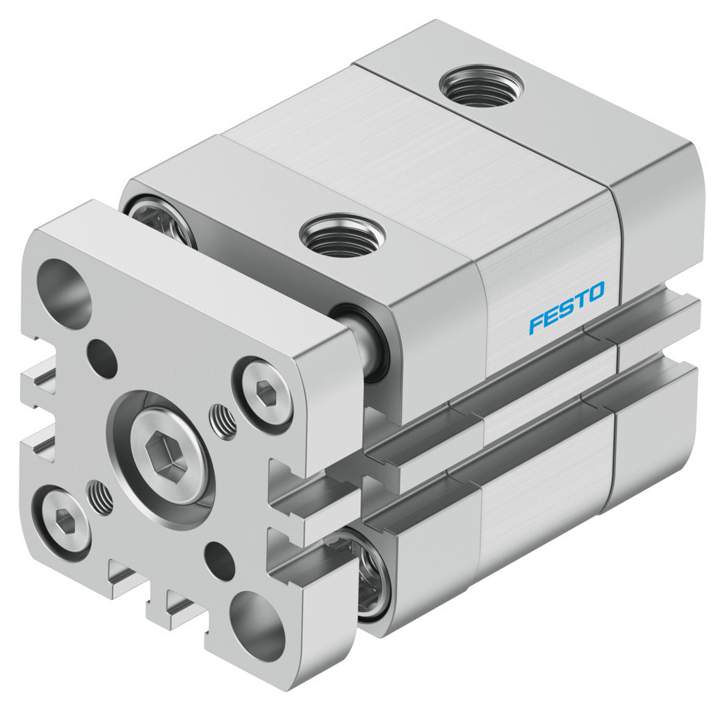 Festo | ADNGF-32-100-PPS-A | 32mm Bore x 100mm Stroke | ISO 21287 | Compact Pneumatic Cylinder