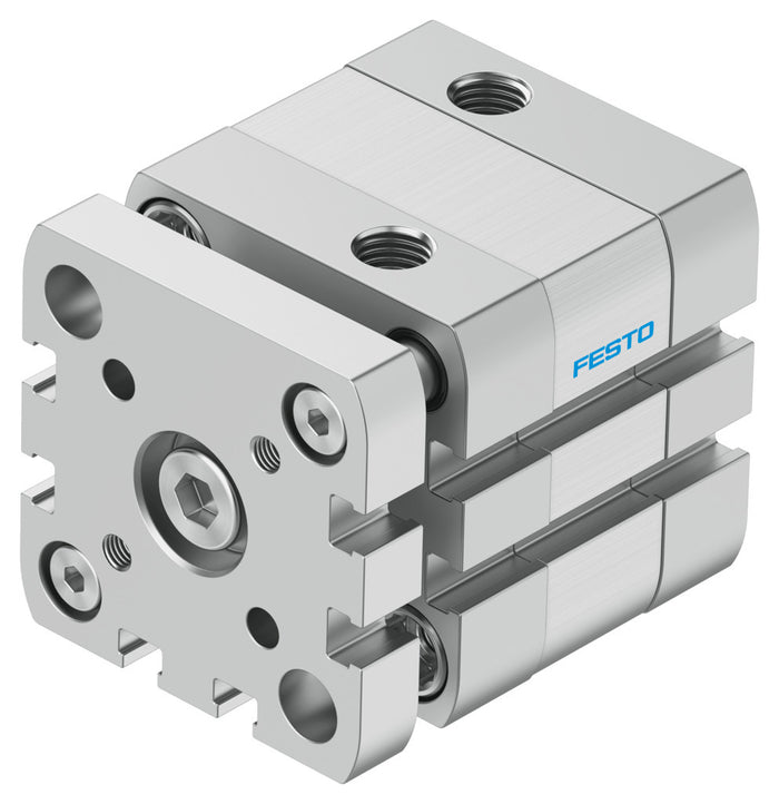Festo | ADNGF-40-220-P-A | 40mm Bore x 220mm Stroke | ISO 21287 | Compact Pneumatic Cylinder