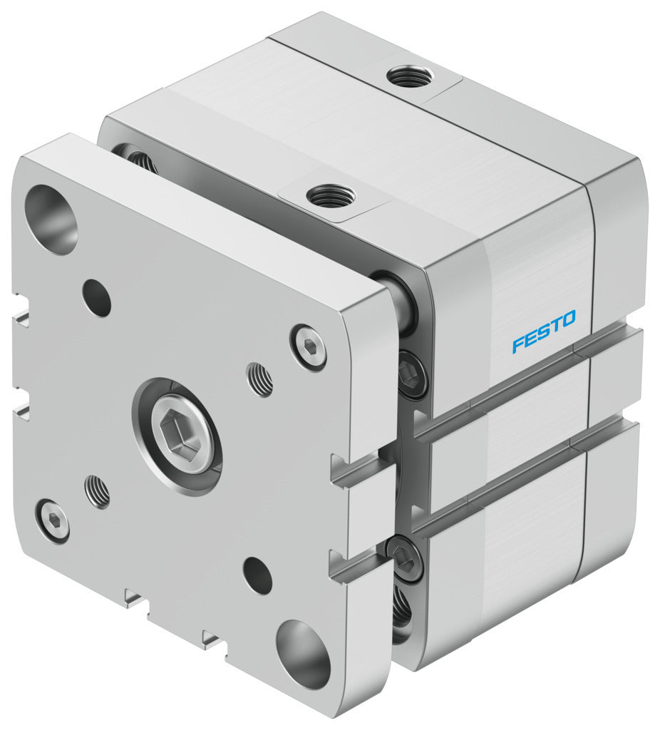 Festo | ADNGF-80-20-P-A-S6 | 80mm Bore x 20mm Stroke | ISO 21287 | Compact Pneumatic Cylinder