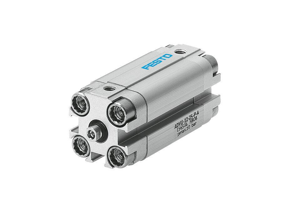 Festo | ADVU-12-120-P-A | 12mm Bore x 120mm Stroke | Compact Pneumatic Cylinder