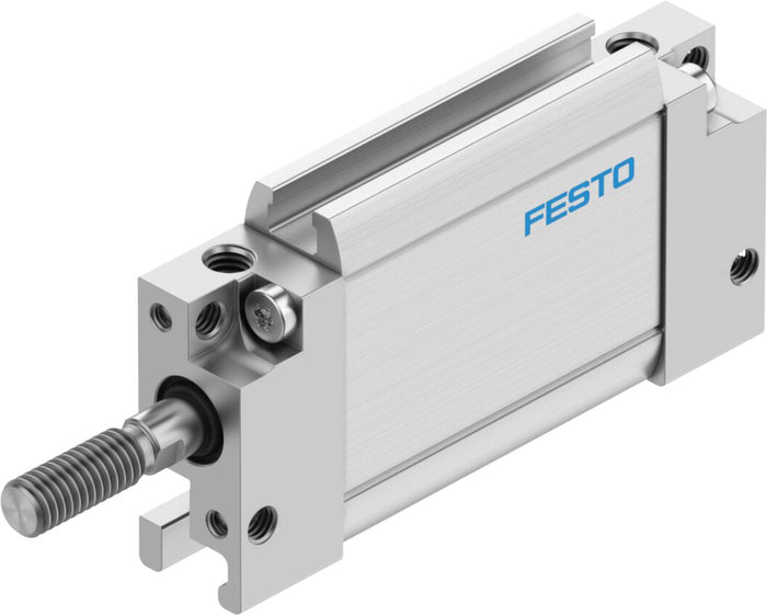 Festo | DZF-12-10-A-P-A-S6 | 12mm Bore x 10mm Stroke | Flat Pneumatic Cylinder