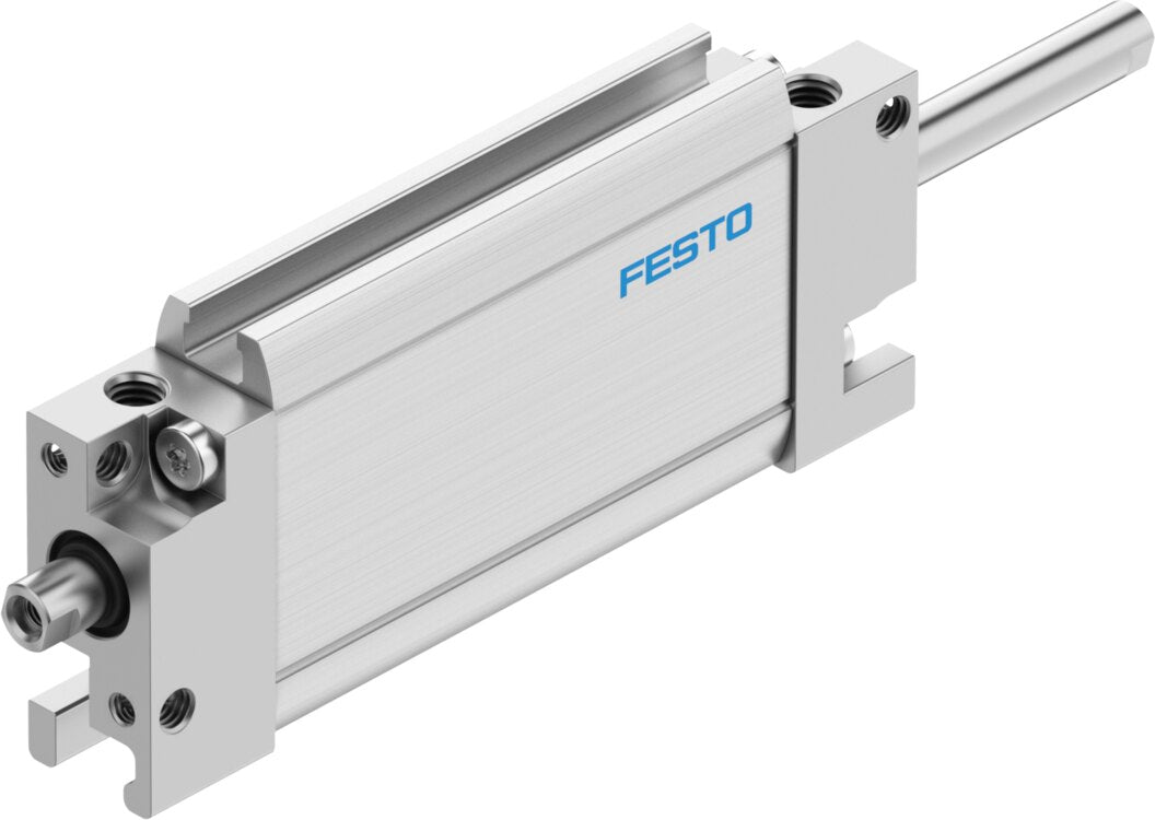 Festo | DZF-12-10-P-A-S2 | 12mm Bore x 10mm Stroke | Flat Pneumatic Cylinder