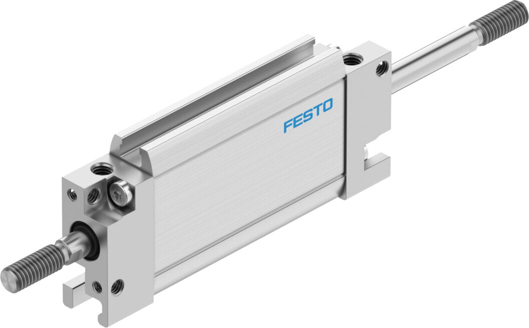 Festo | DZF-12-80-A-P-A-S2 | 12mm Bore x 80mm Stroke | Flat Pneumatic Cylinder