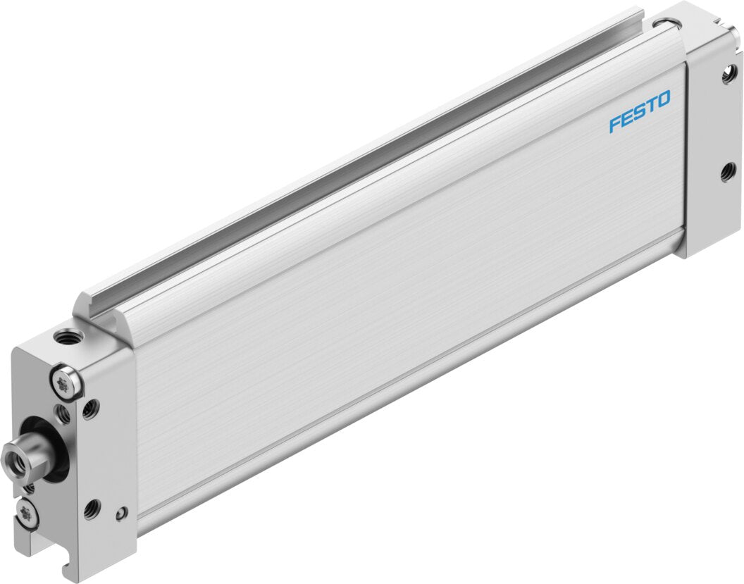 Festo | DZF-18-100-P-A-S6 | 18mm Bore x 100mm Stroke | Flat Pneumatic Cylinder