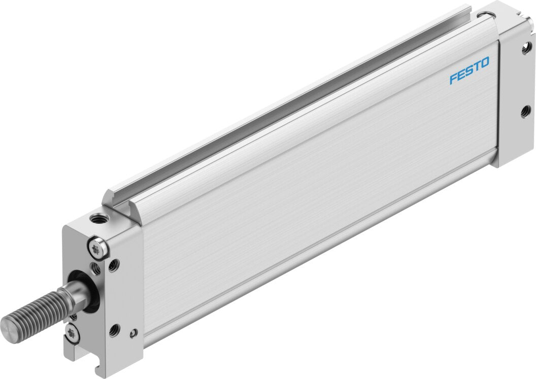 Festo | DZF-18-120-A-P-A | 18mm Bore x 120mm Stroke | Flat Pneumatic Cylinder