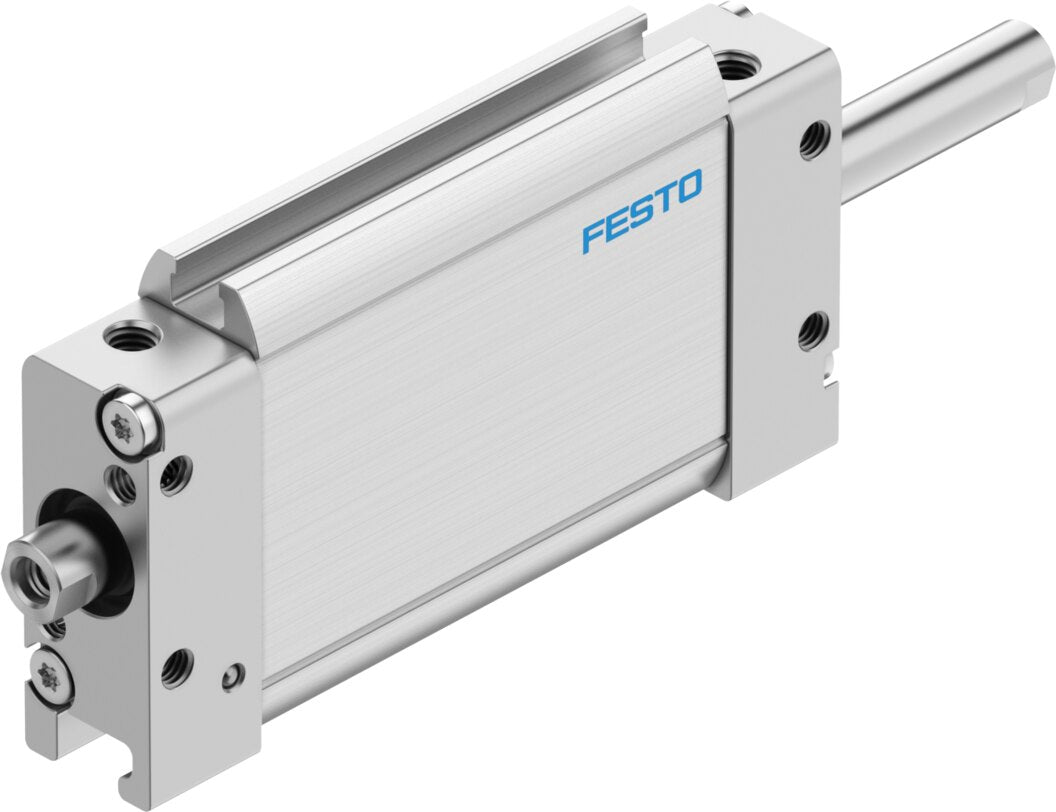 Festo | DZF-18-80-P-A-S2 | 18mm Bore x 80mm Stroke | Flat Pneumatic Cylinder