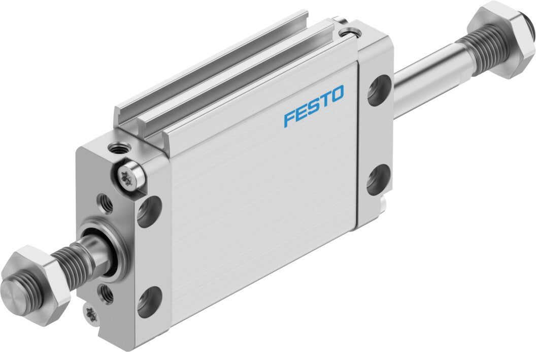 Festo | DZF-25-25-A-P-A-S2 | 25mm Bore x 25mm Stroke | Flat Pneumatic Cylinder