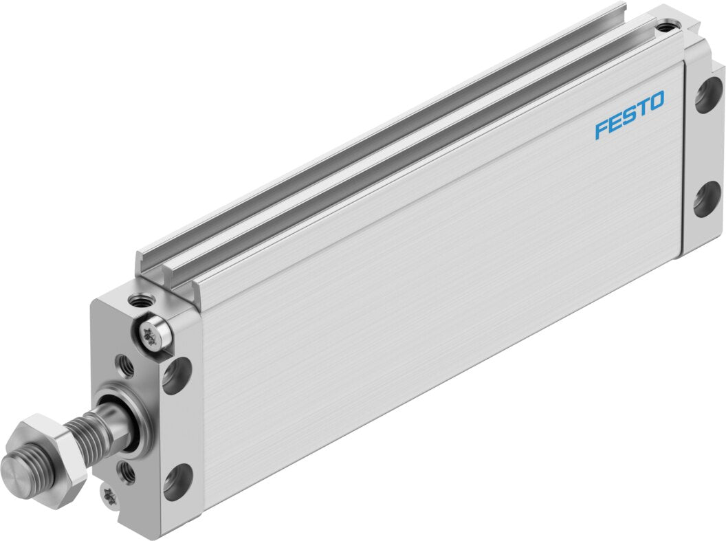 Festo | DZF-25-65-A-P-A | 25mm Bore x 65mm Stroke | Flat Pneumatic Cylinder