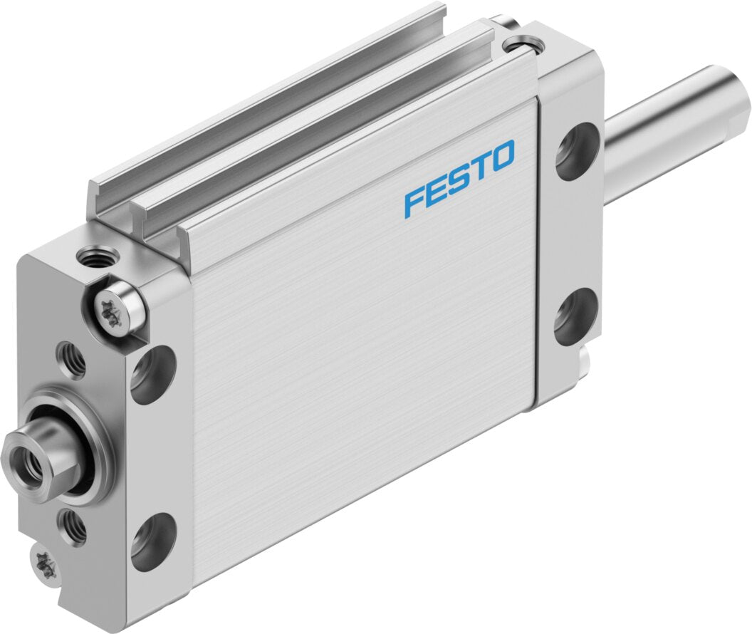 Festo | DZF-25-80-P-A-S2 | 25mm Bore x 80mm Stroke | Flat Pneumatic Cylinder