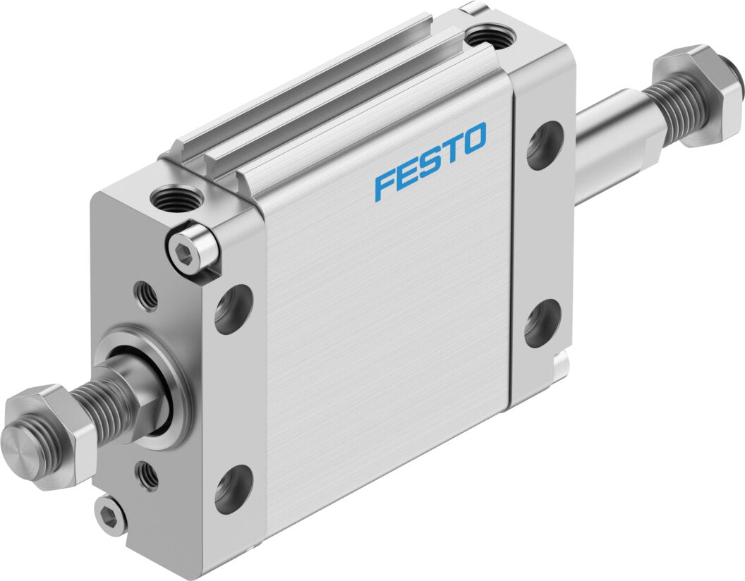 Festo | DZF-40-60-A-P-A-S2 | 40mm Bore x 60mm Stroke | Flat Pneumatic Cylinder