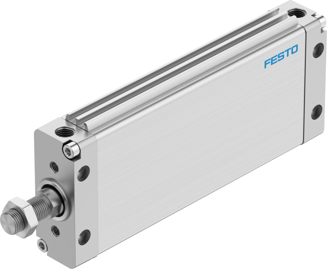 Festo | DZF-50-150-A-P-A | 50mm Bore x 150mm Stroke | Flat Pneumatic Cylinder