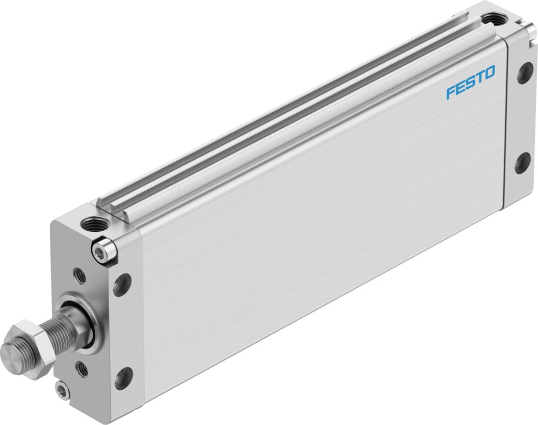 Festo | DZF-50-200-A-P-A | 50mm Bore x 200mm Stroke | Flat Pneumatic Cylinder