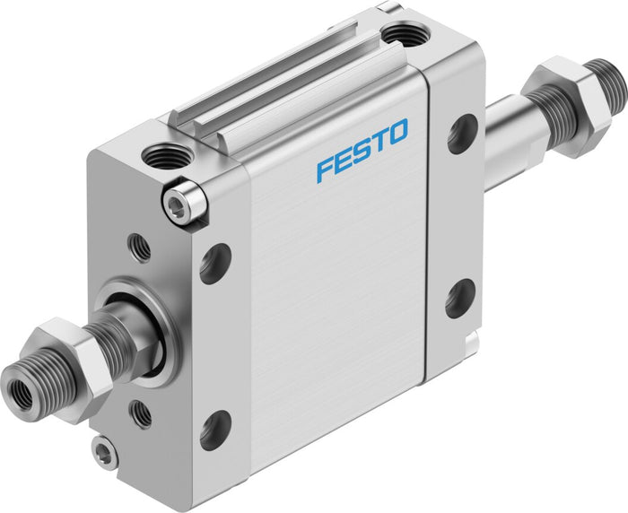 Festo | DZF-50-40-A-P-A-S20 | 50mm Bore x 40mm Stroke | Flat Pneumatic Cylinder