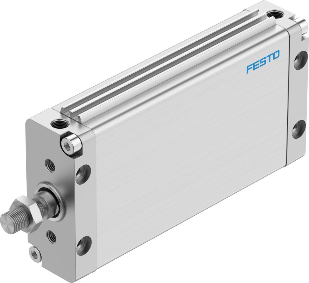 Festo | DZF-63-160-A-P-A | 63mm Bore x 160mm Stroke | Flat Pneumatic Cylinder